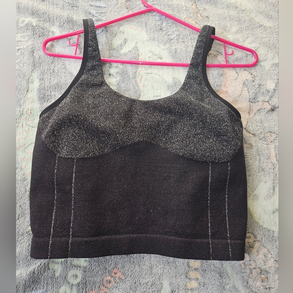 VICTORIA'S SECRET Seamless Shimmer Tank Top Size L - Picture 5 of 7